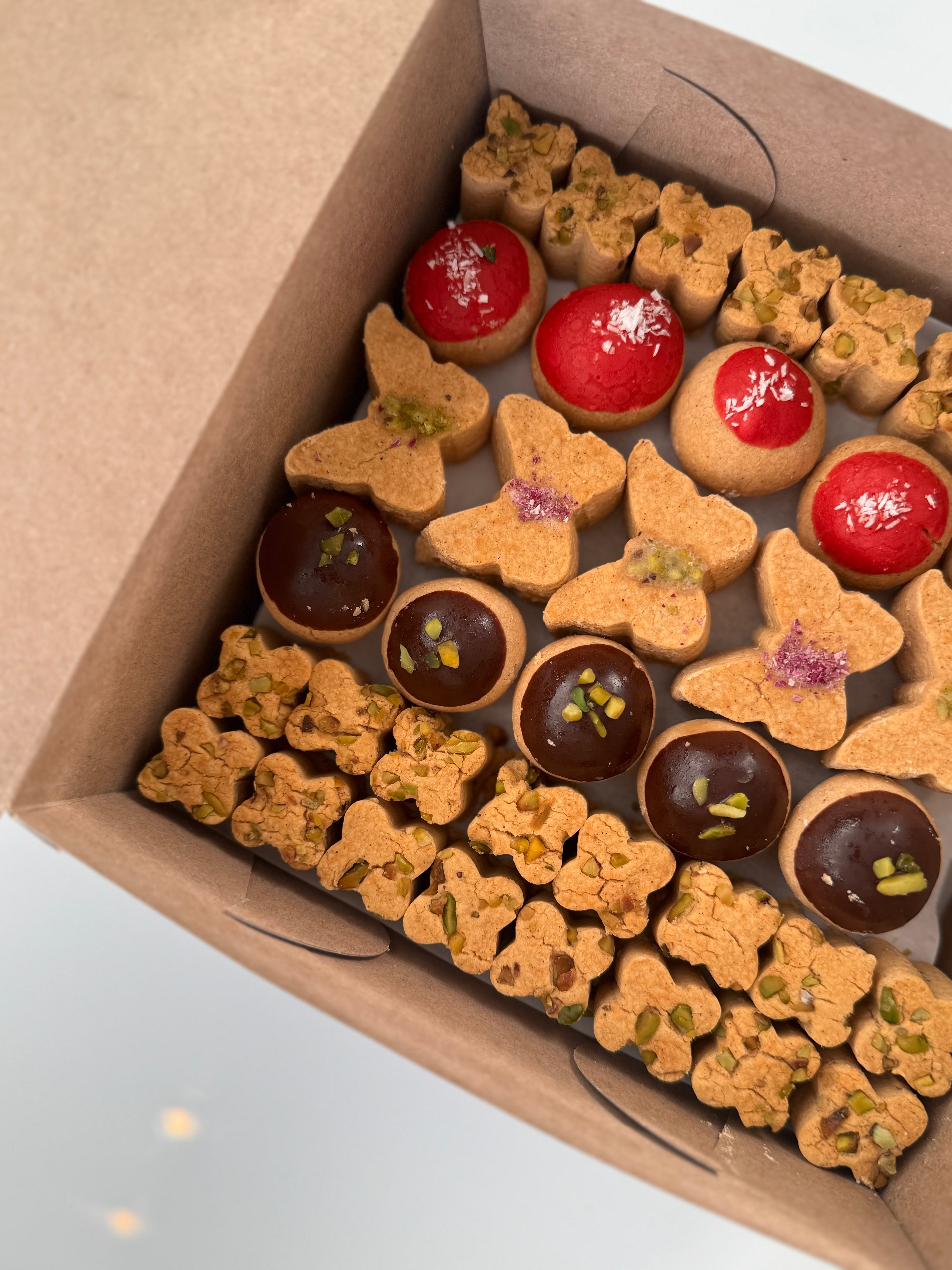 Assorted Chickpea Cookie Box