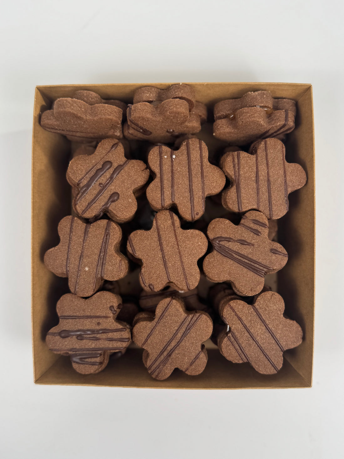 Chocolate Caramel Cookies - شکلاتی کاراملی