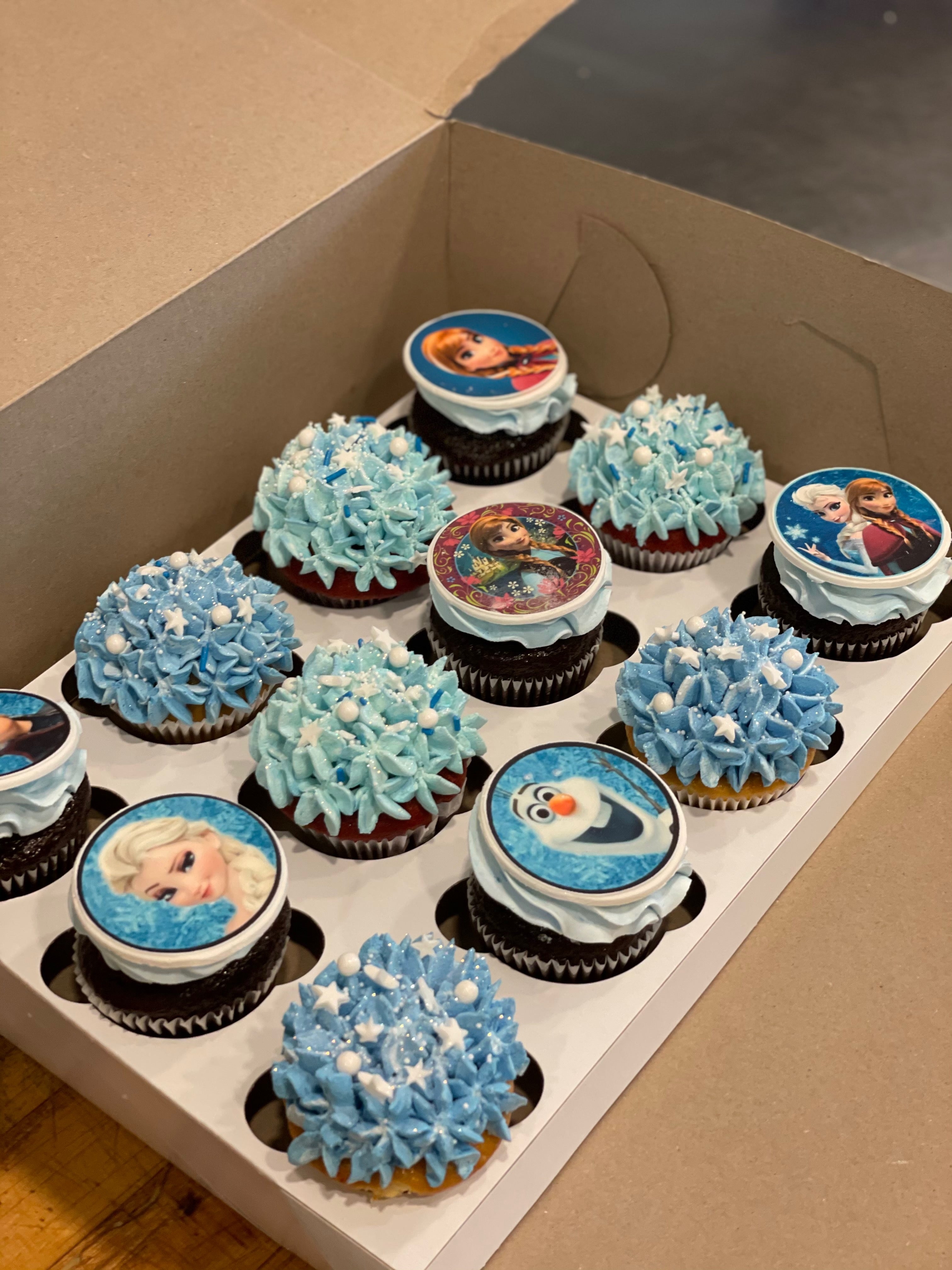 Printed Print Cupcake