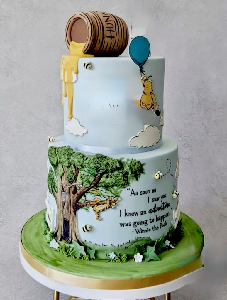 Winnie The Pooh In Fondant