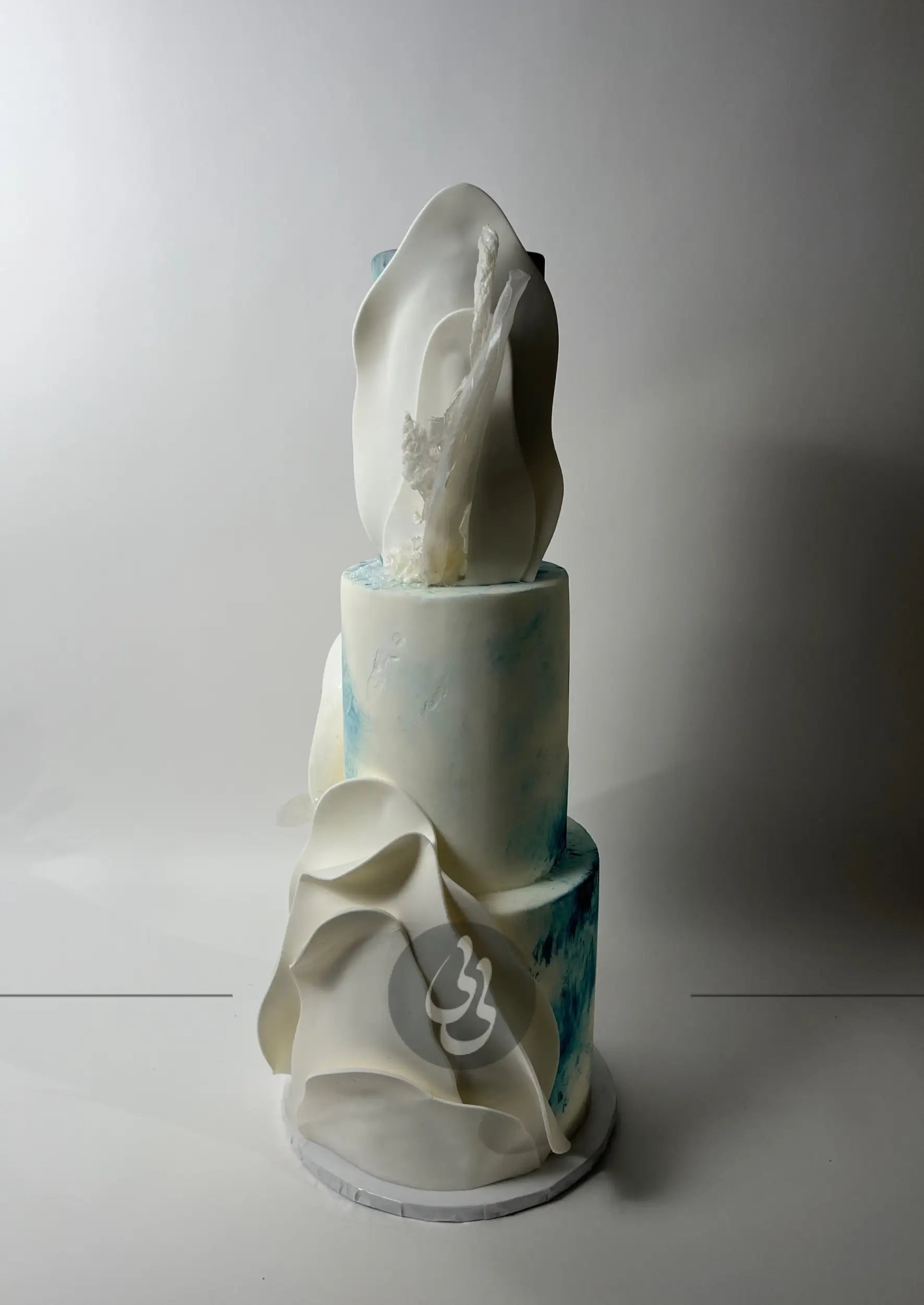 Architectural sails - wedding cake
