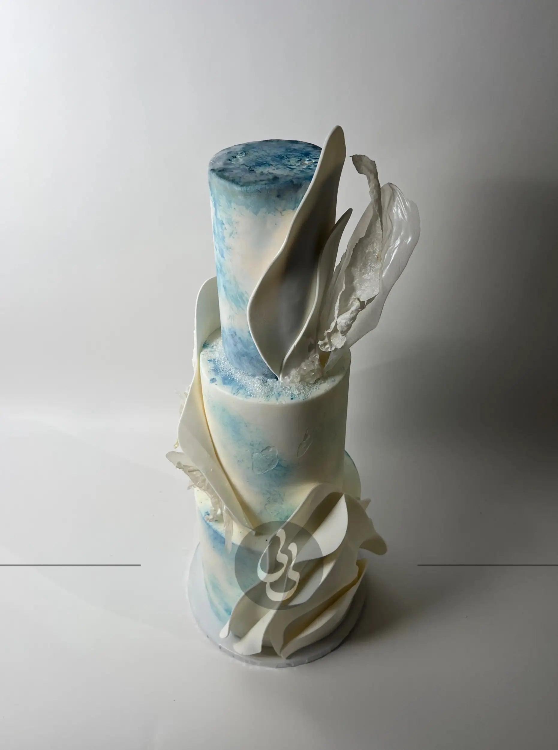 Architectural sails - wedding cake