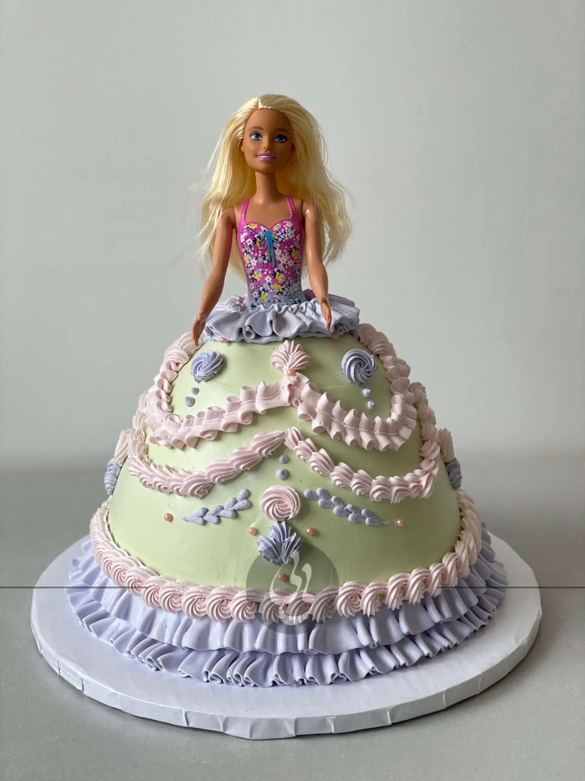 Barbie dress in lambeth - custom cake