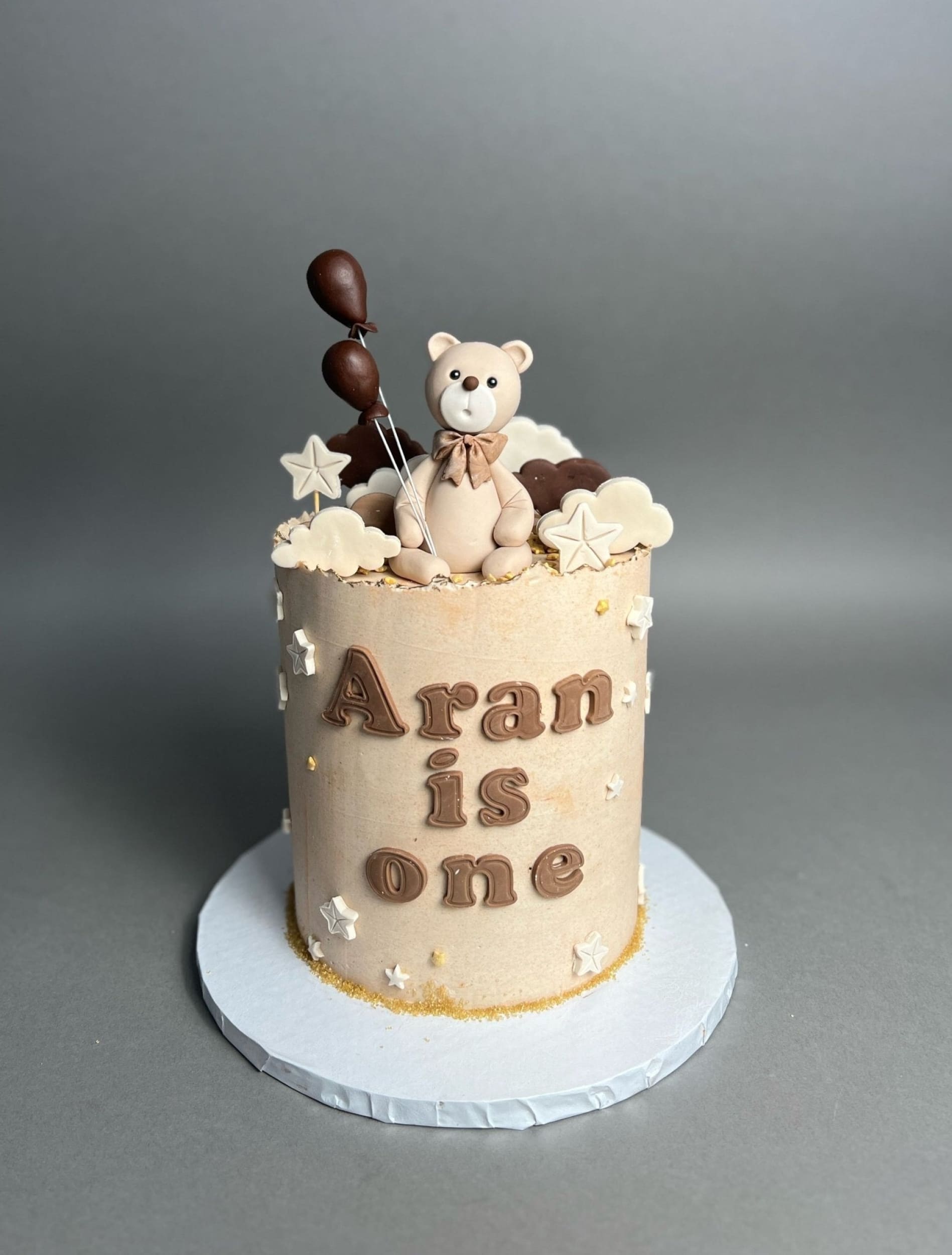 Bears in the clouds - custom cake