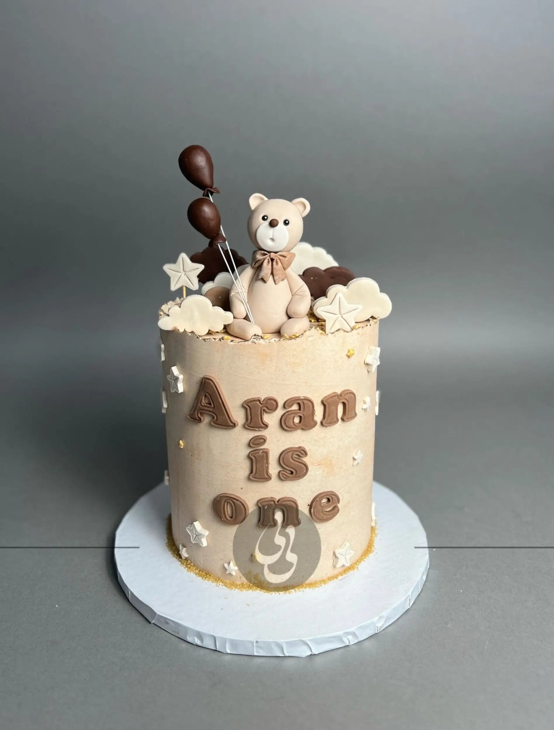 Bears in the clouds - custom cake