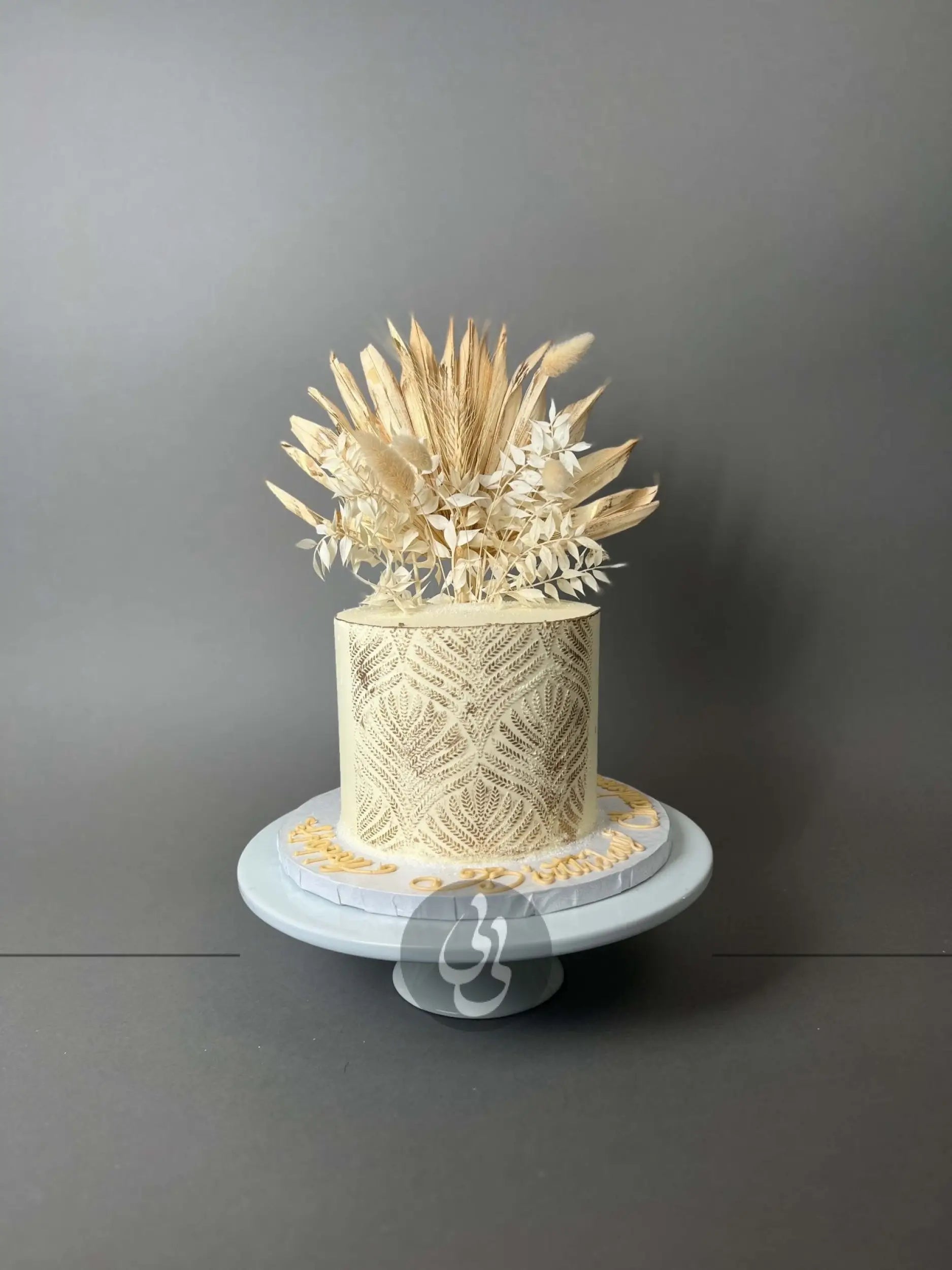 Boho grand buttercream - custom cake