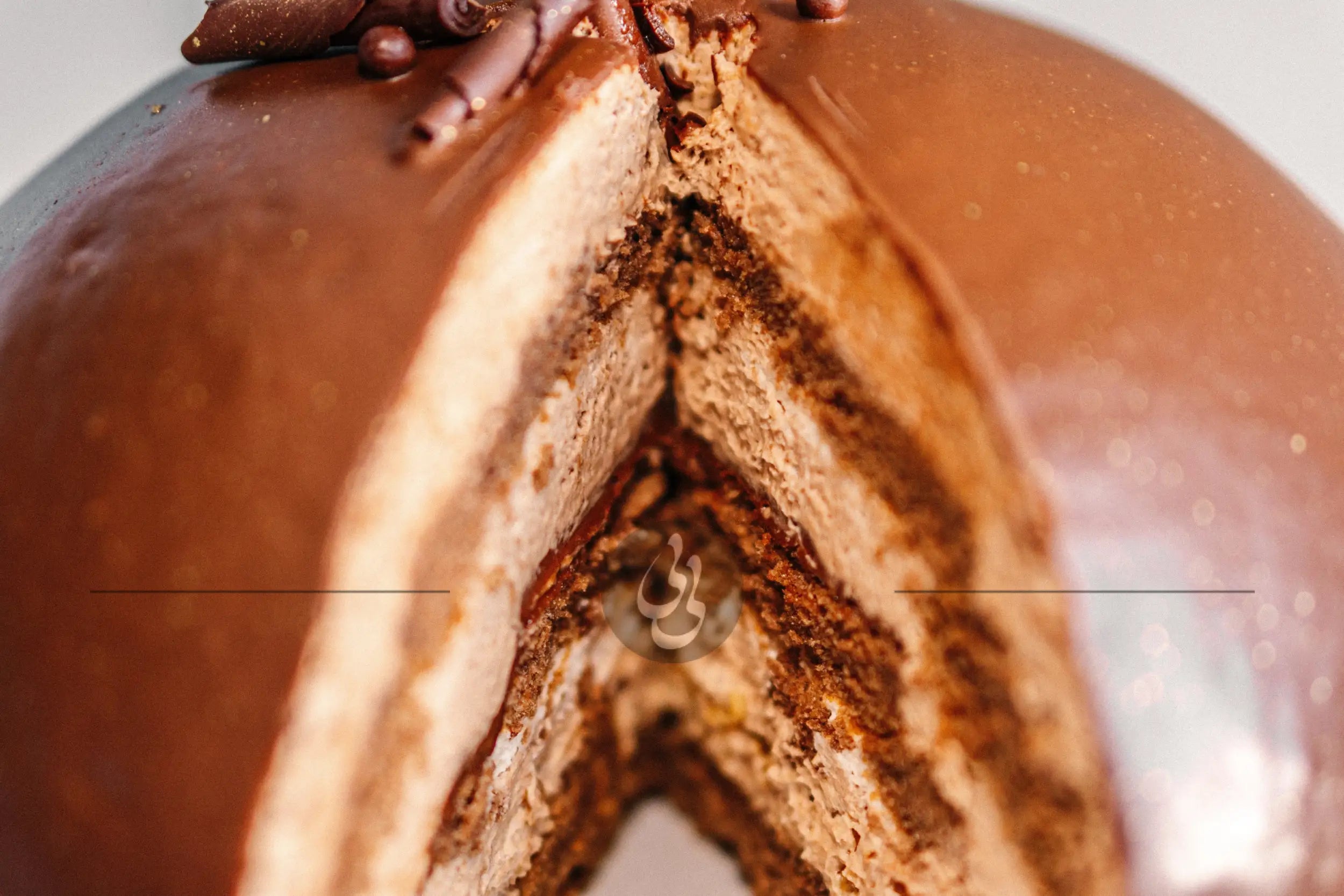 Chocolate nutella hazelnut - classic cake