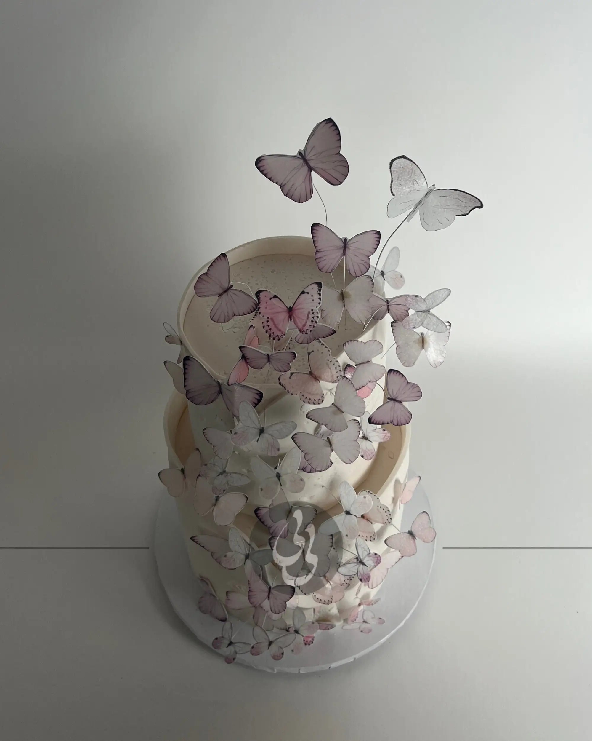 Flight of the butterflies - wedding cake