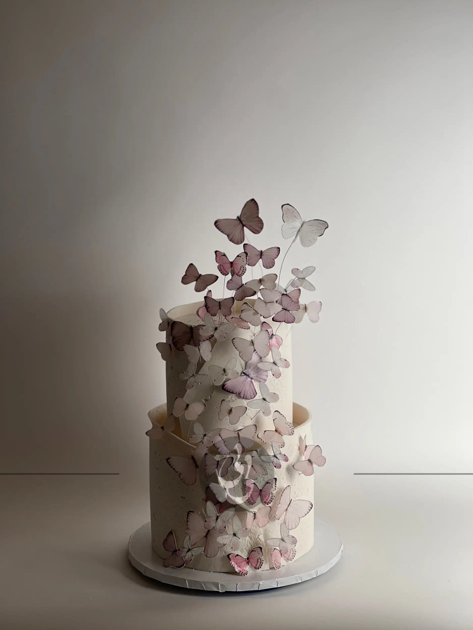 Flight of the butterflies - wedding cake