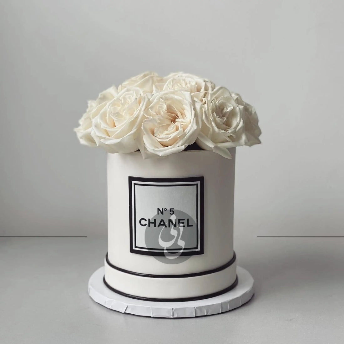 Flower box cake in fondant - custom cake