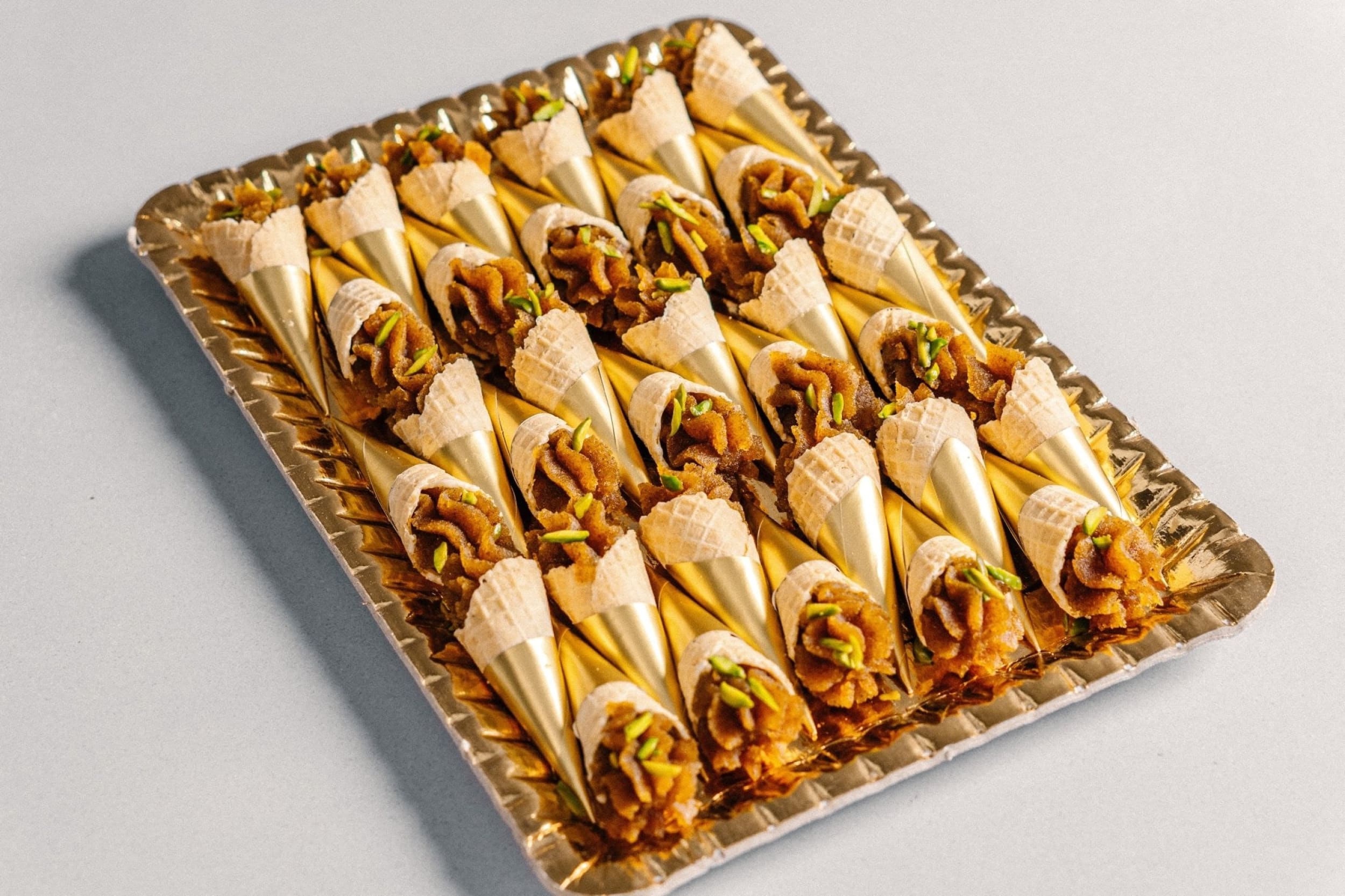 Halva cones - funeral