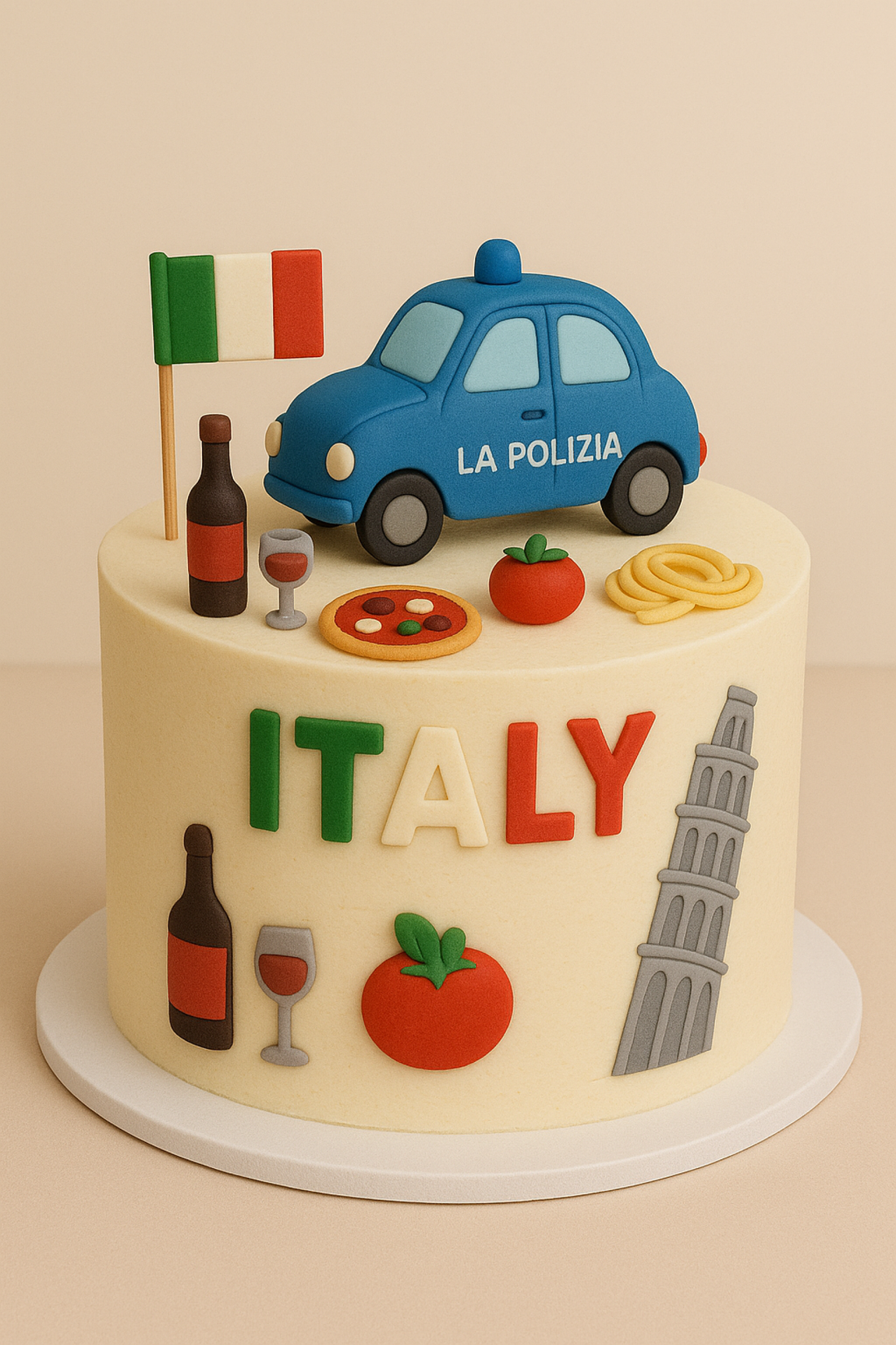 La dolce italia cake - custom cake