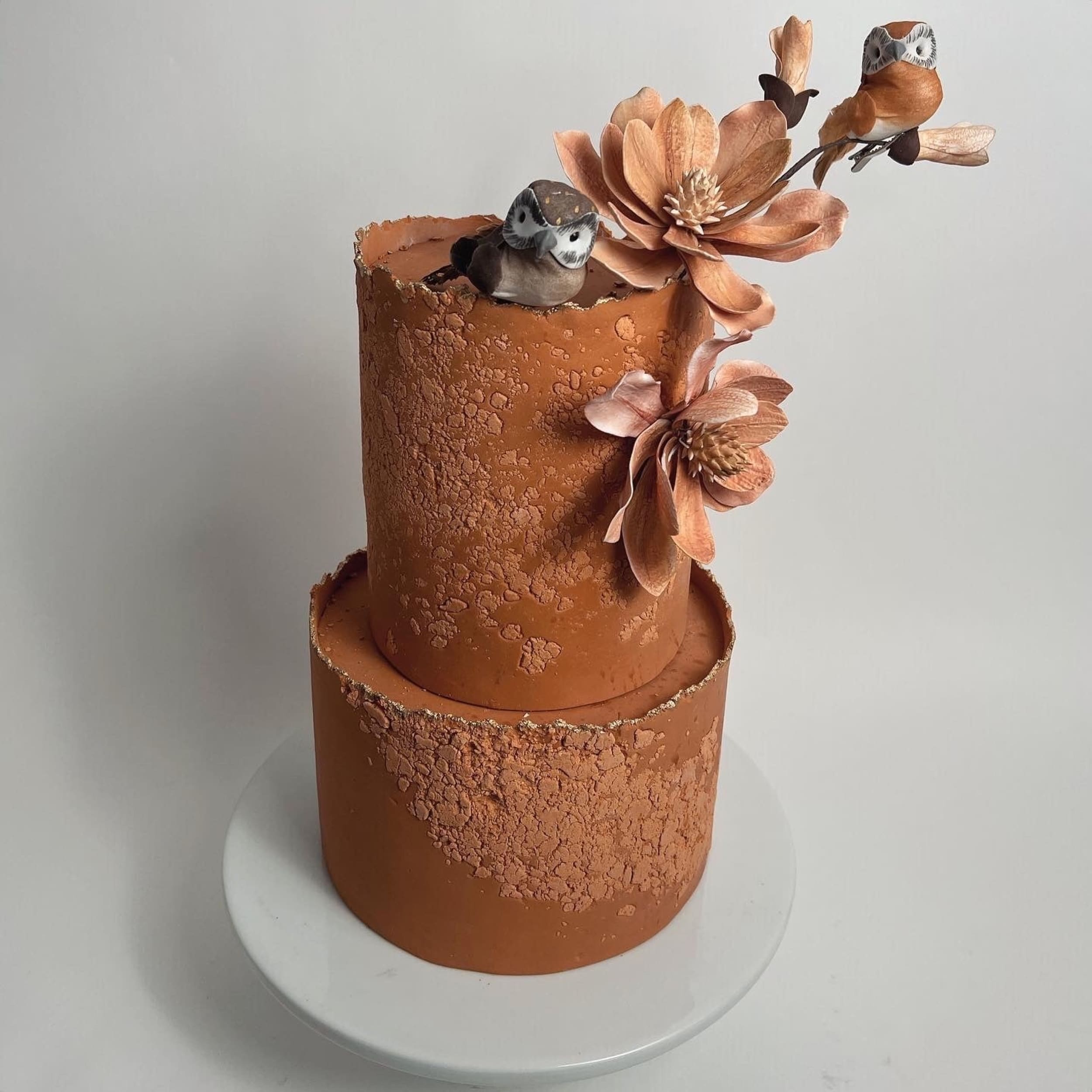 Love birds - wedding cake