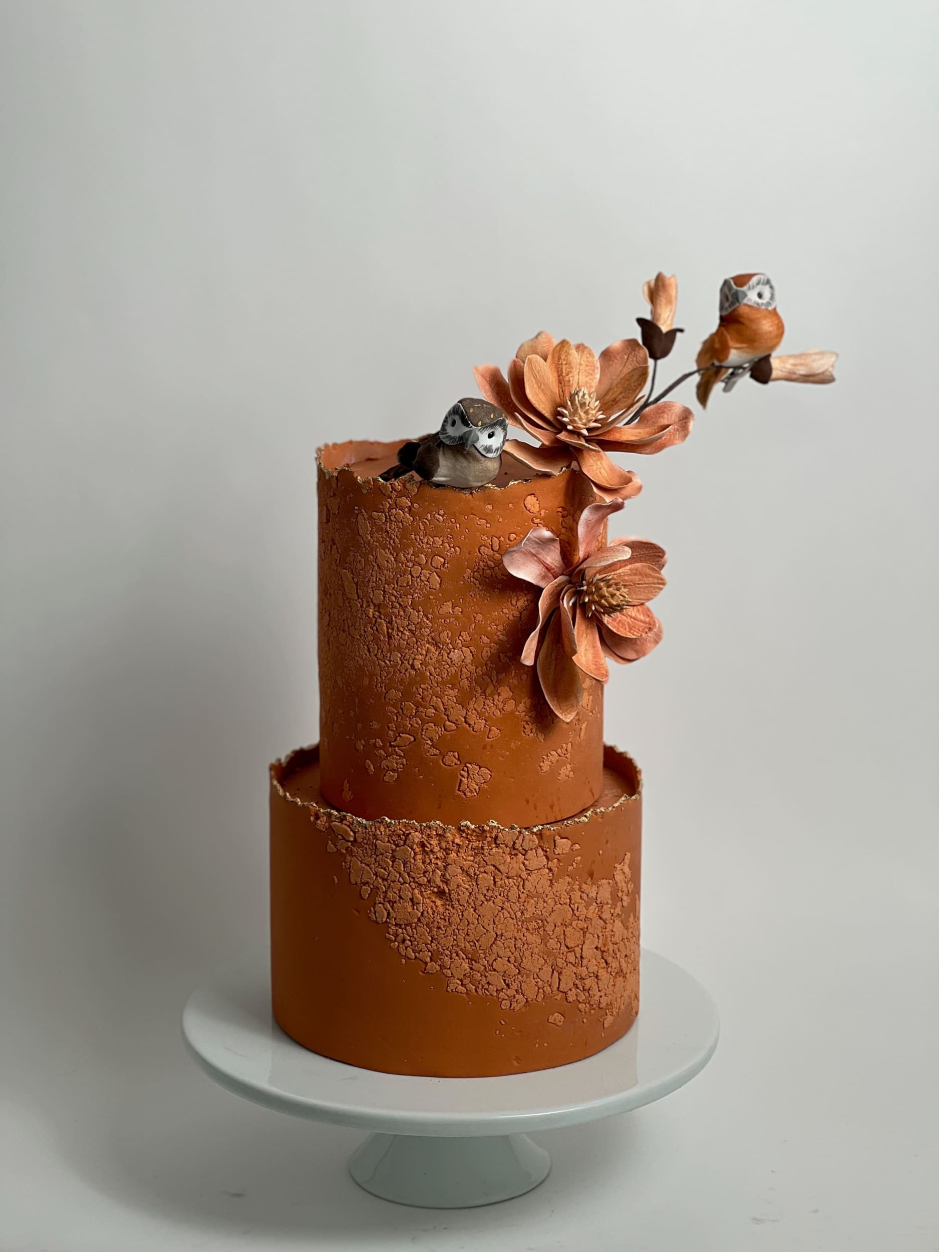 Love birds - wedding cake
