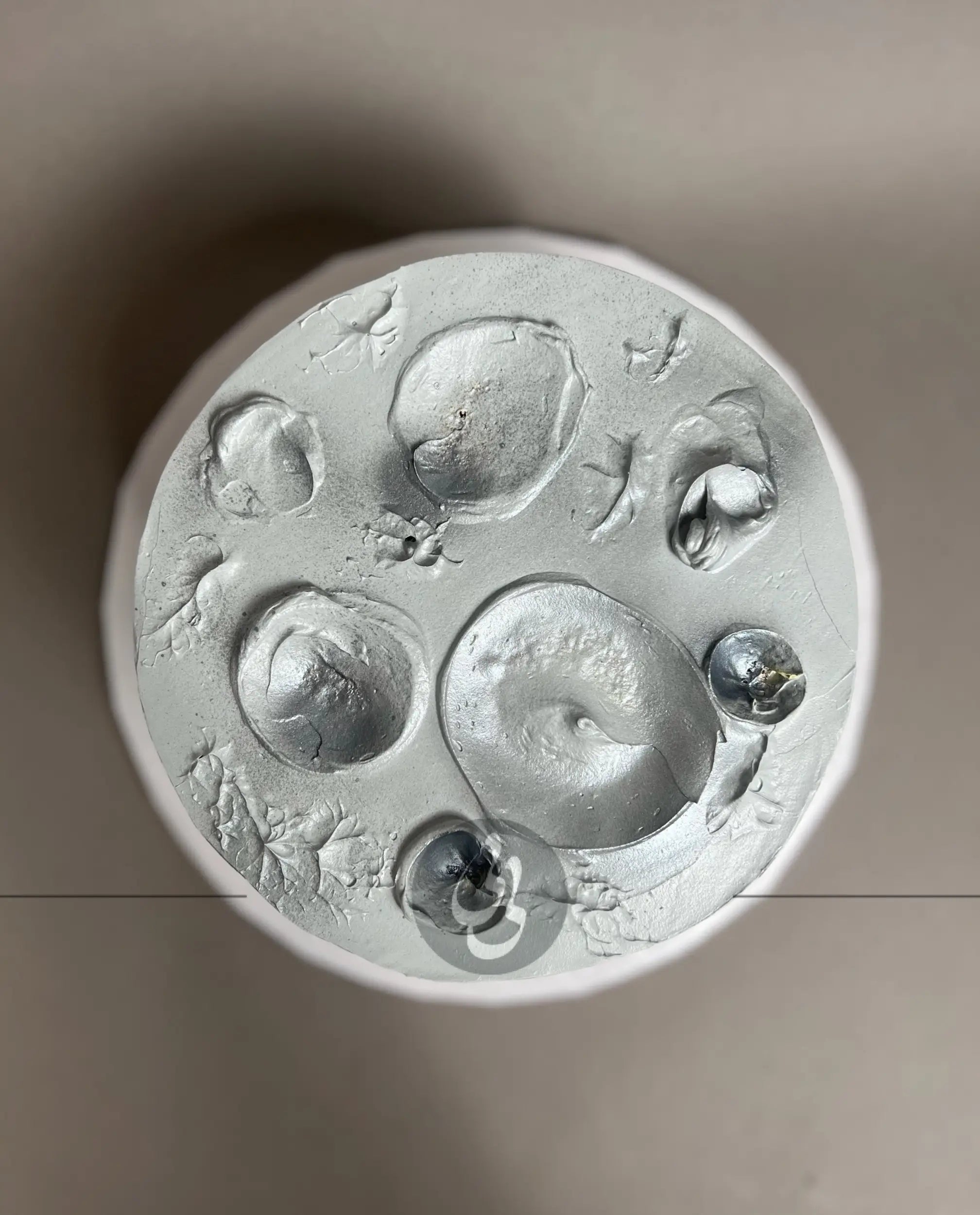 Moon in whipped cream - custom cake