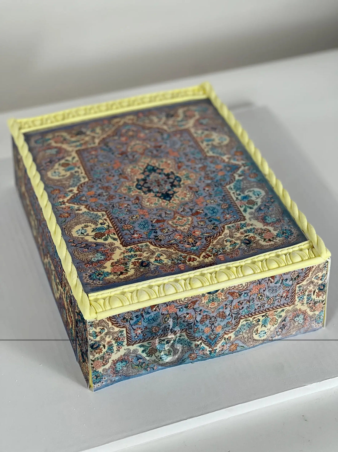 Persian rug - custom cake
