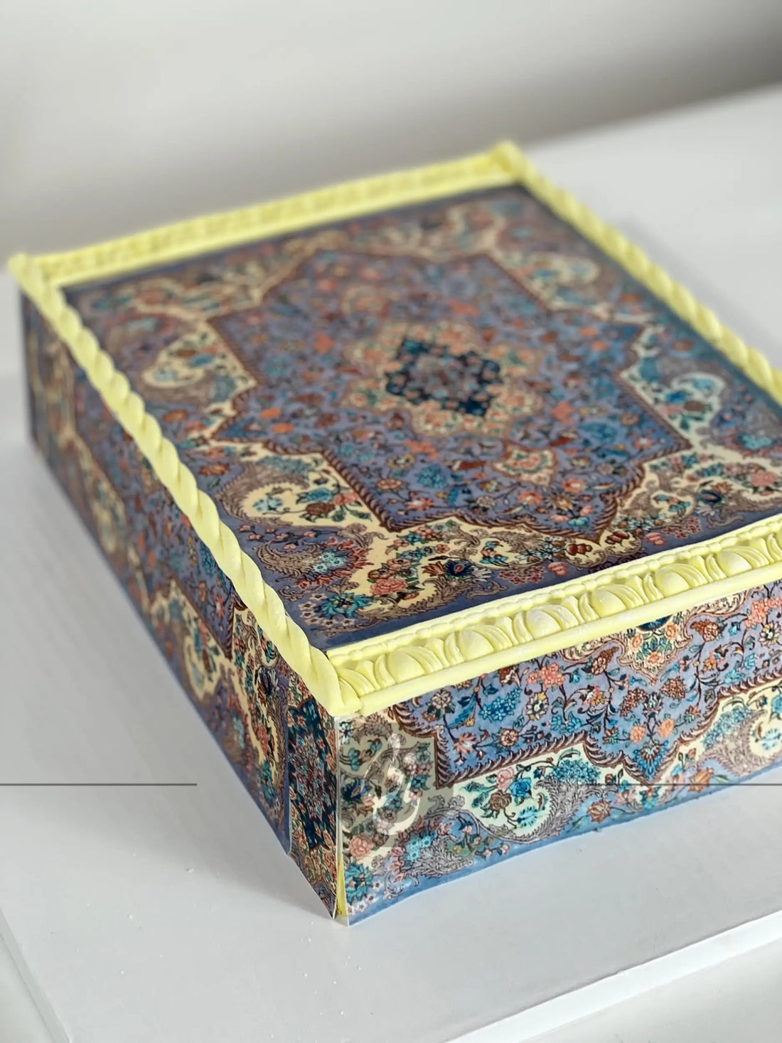 Persian rug - custom cake