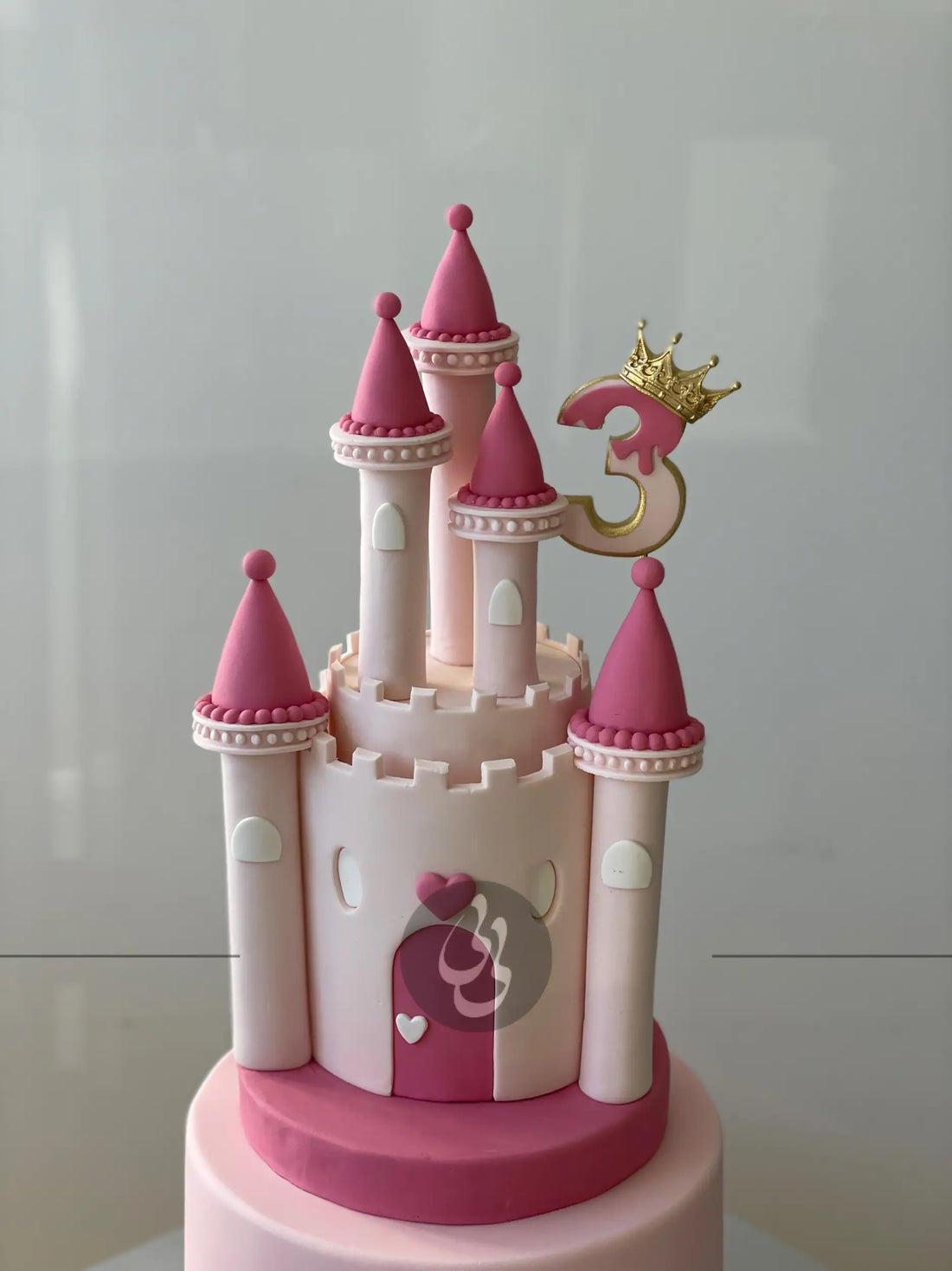 Princess castle 3d cake - custom cake