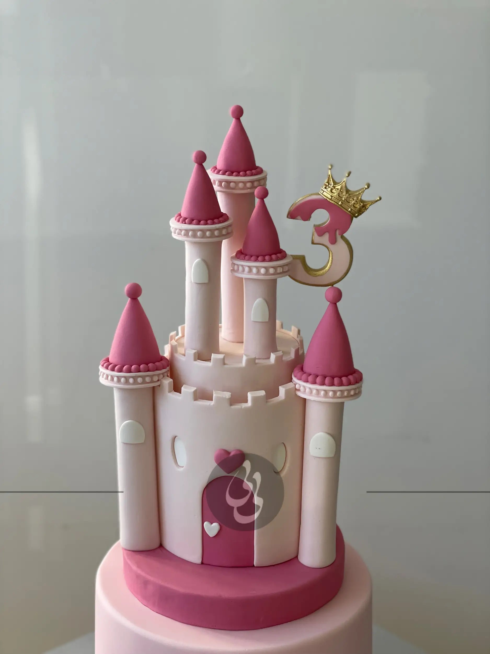Princess castle 3d cake - custom cake
