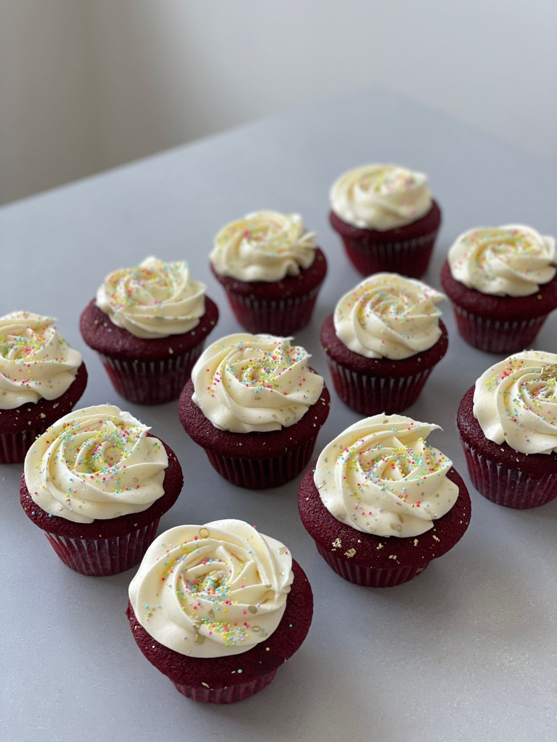 Red velvet cupcakes - cupcake