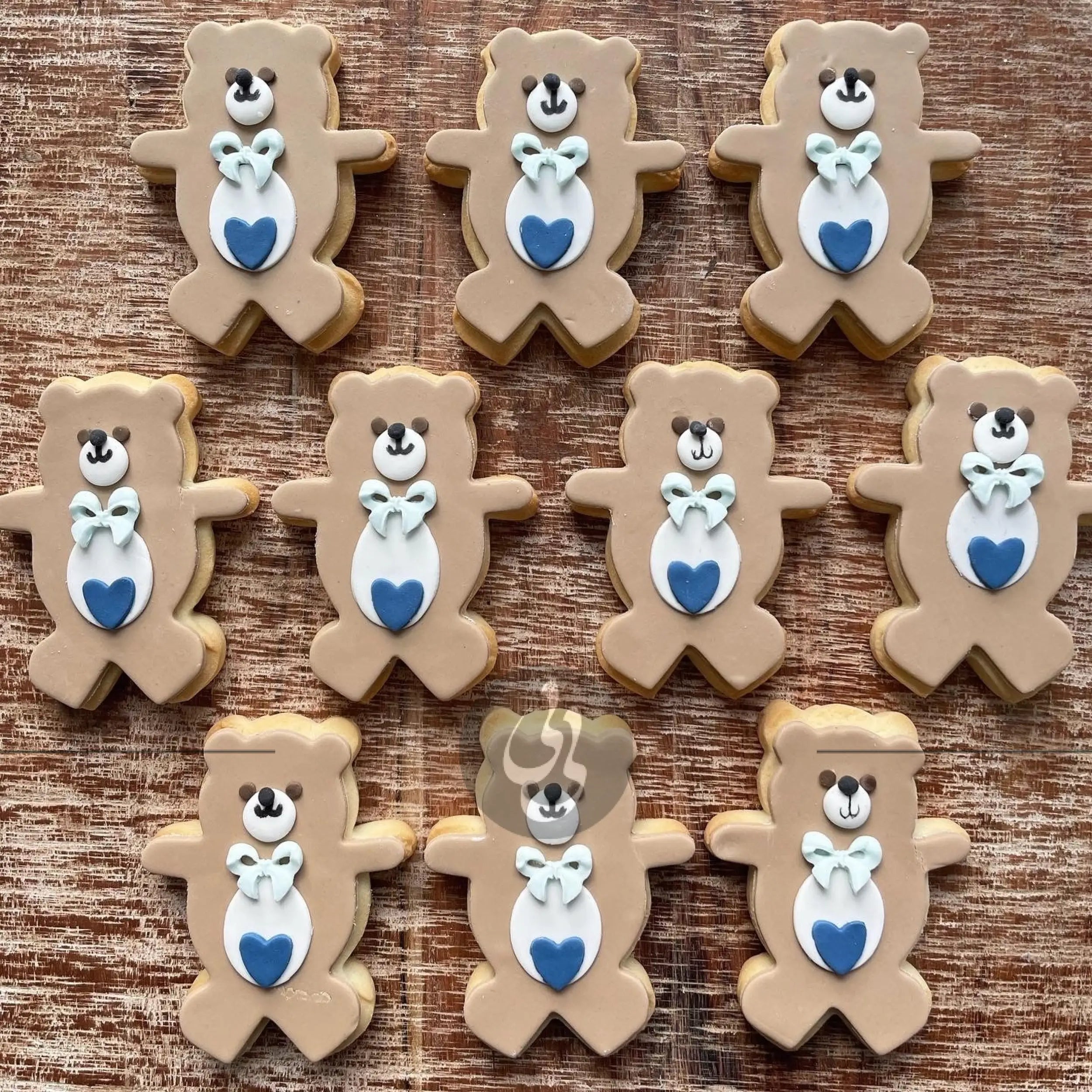 Shortbread bear cookies - cookie
