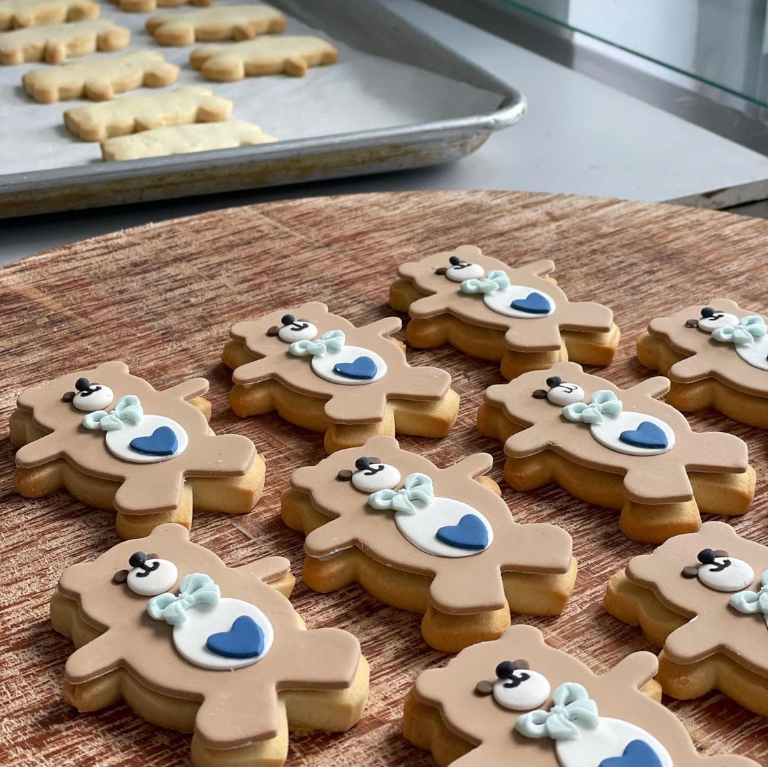 Shortbread bear cookies - cookie