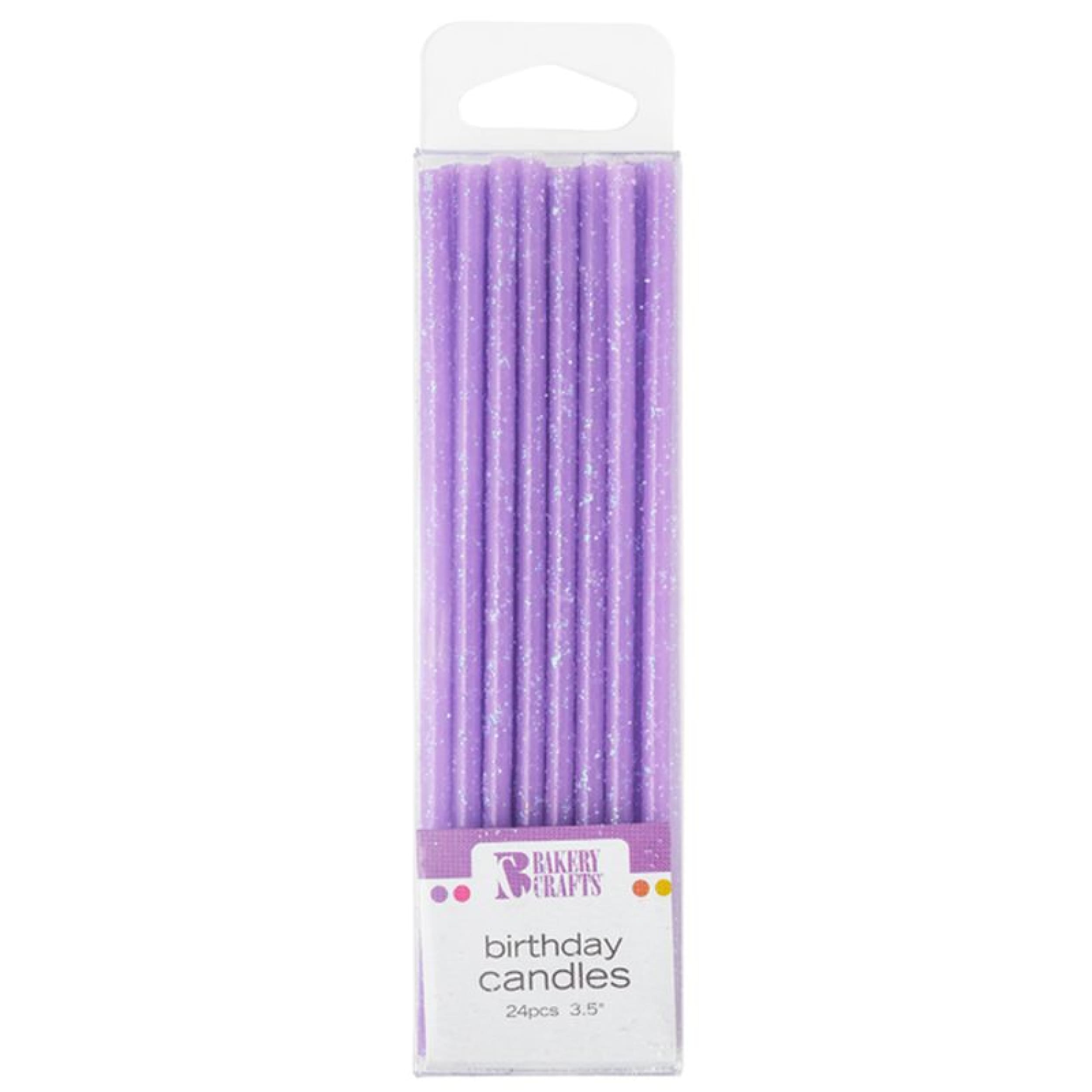Slim glitter candles - accessories