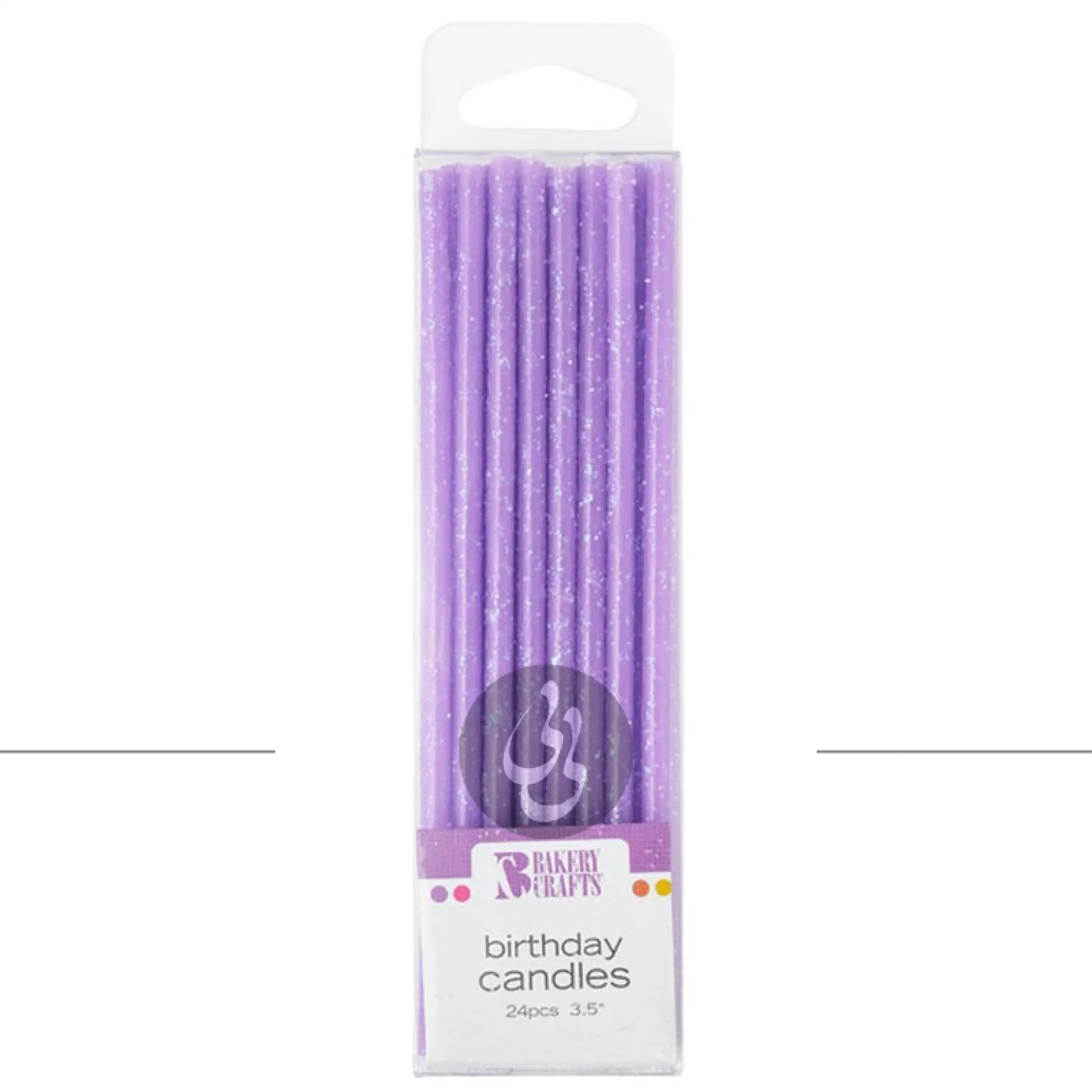 Slim glitter candles - accessories