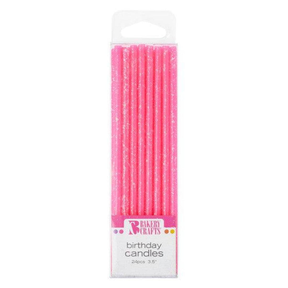 Slim glitter candles - accessories
