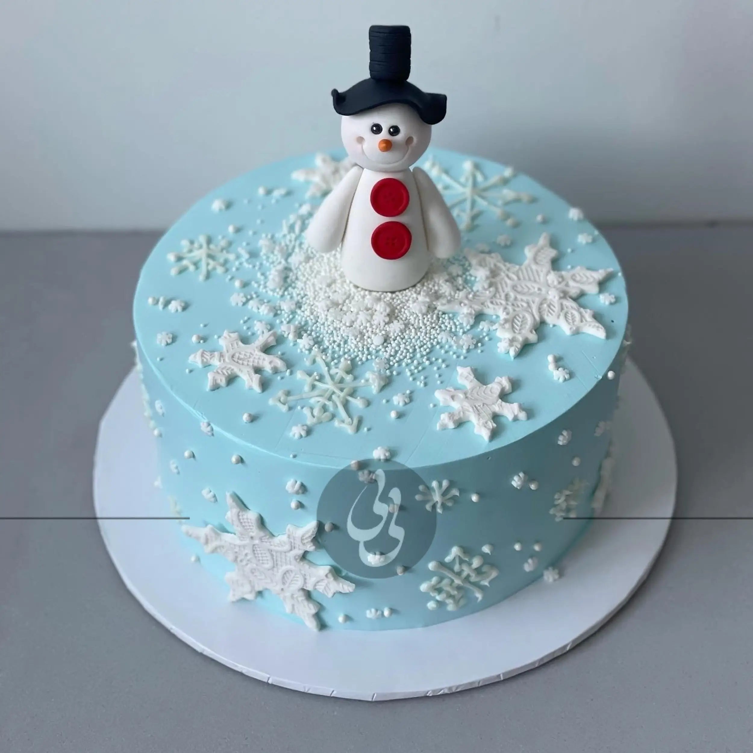Snowman’s winter magic cake - custom cake