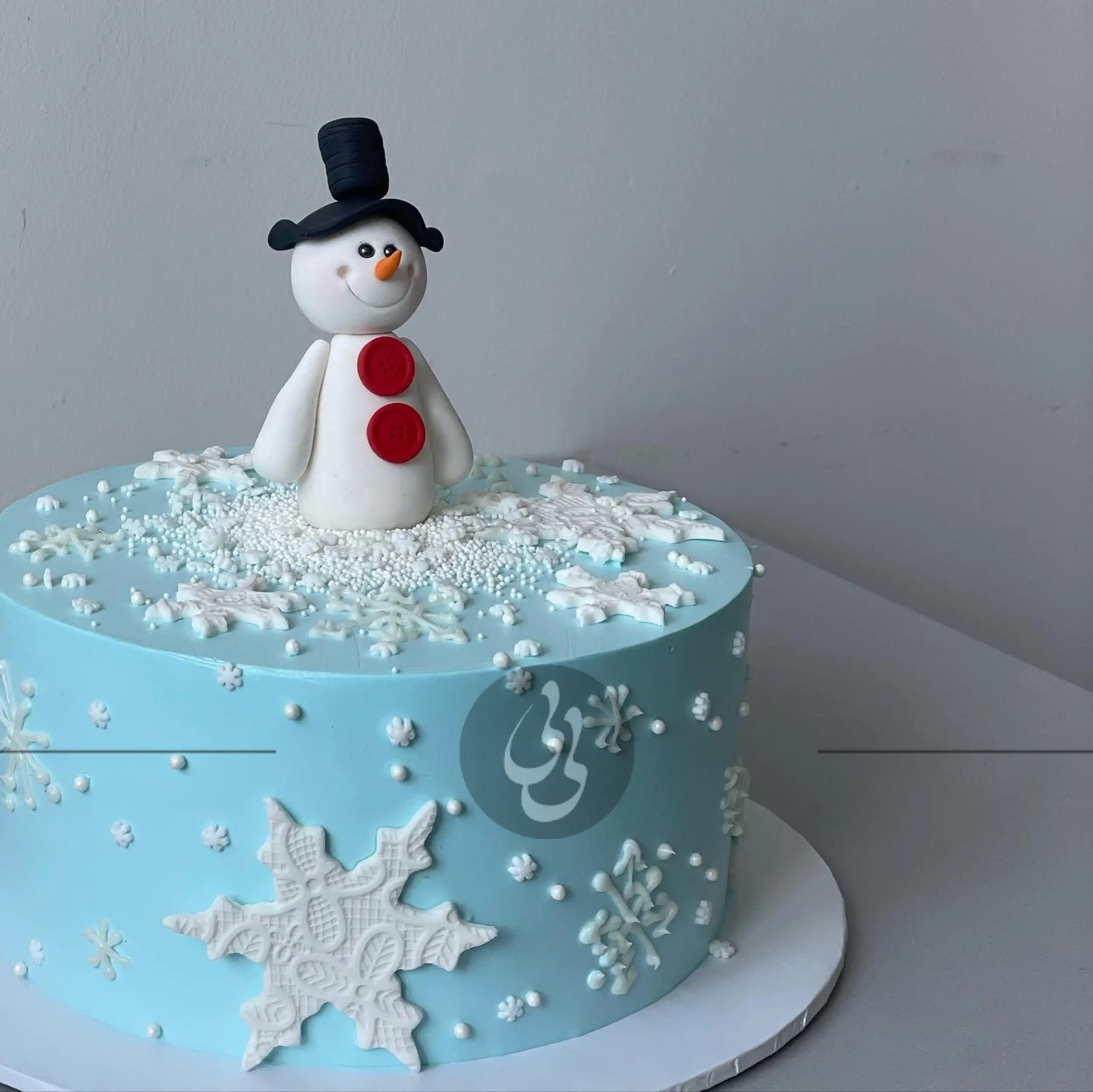 Snowman’s winter magic cake - custom cake