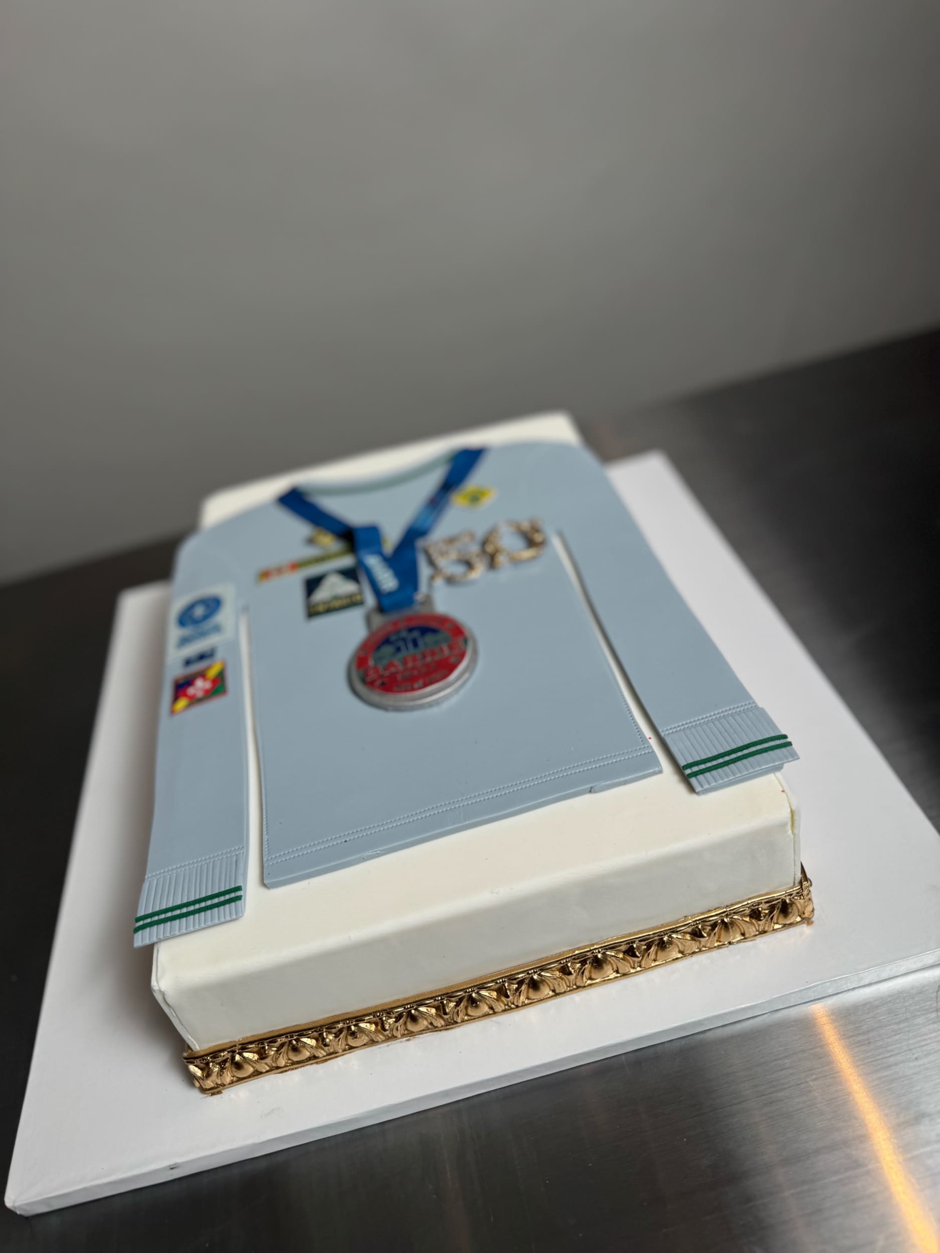Sports jersey cake - custom cake