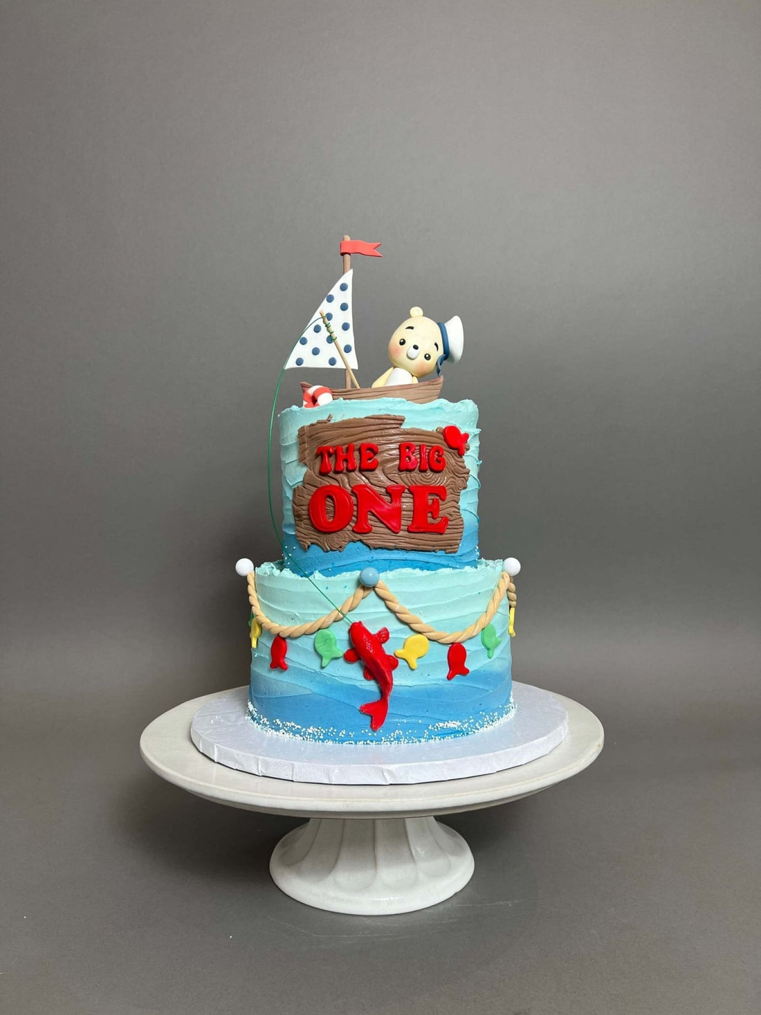 The big ’one’ on buttercream - custom cake