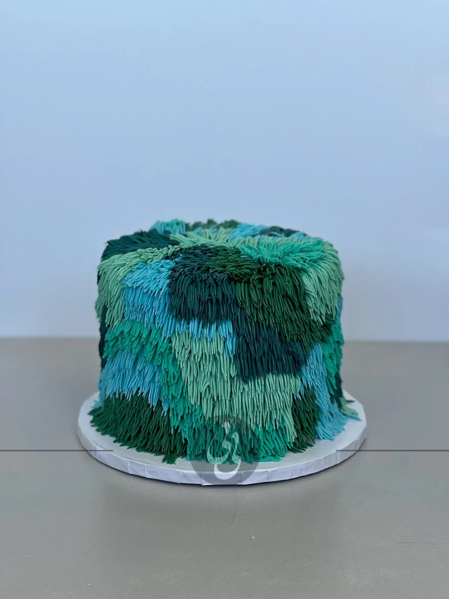 The shag on whipped cream - custom cake