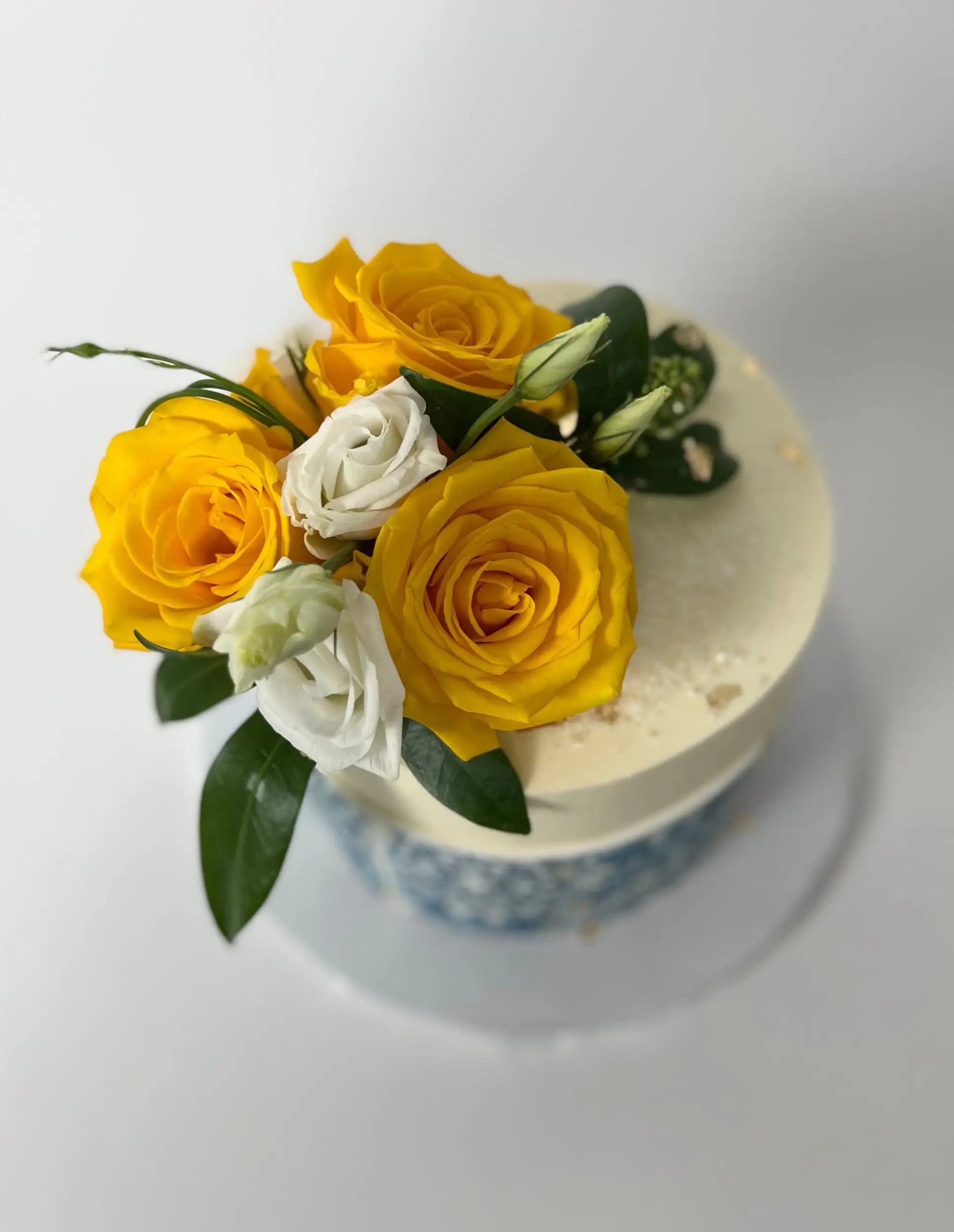 Tile edible print on buttercream - custom cake