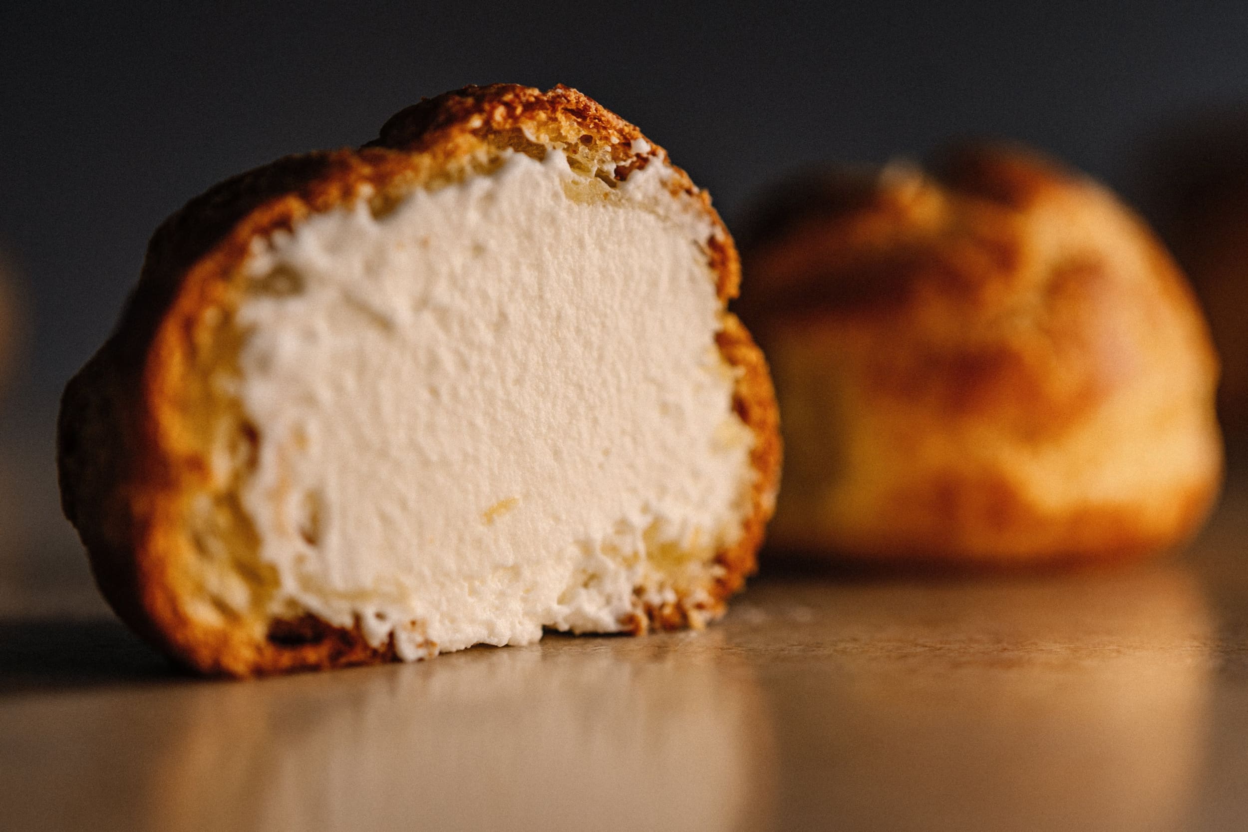 Whipped cream puffs - small - pastry