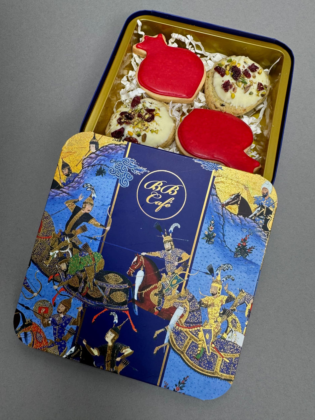 Yalda pomegranate cookies - small box - pastry