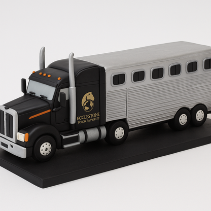 3d truck cake - custom cake