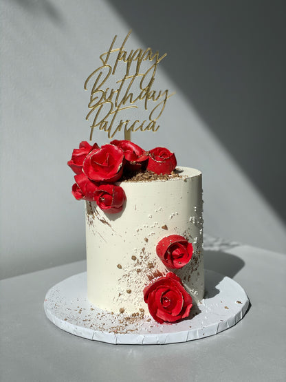 Roses in Buttercream