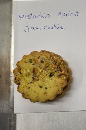 Jam Cookie (Pistachio-Apricot) -  WS