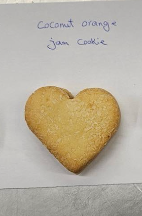 Jam Cookie (Coconut-Orange) -  WS