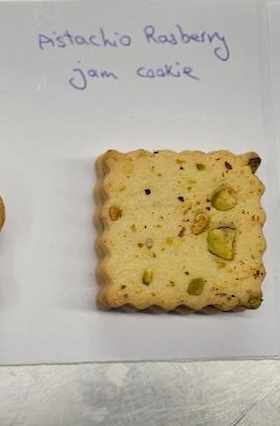 Jam Cookie (Pistachio-Raspberry) -  WS