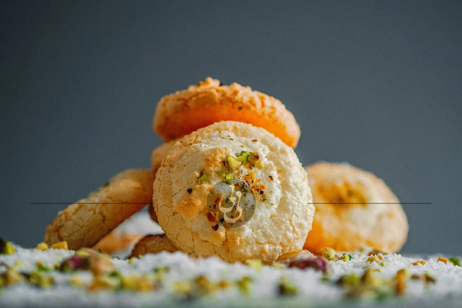 Assorted trio (walnut coconut almond cookies) - شیرنی گردوی نارگیلی بادامی - pastry