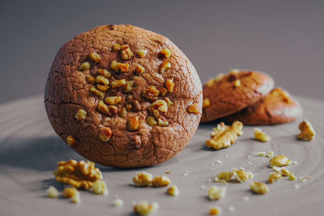 Assorted trio (walnut coconut almond cookies) - شیرنی گردوی نارگیلی بادامی - cookie