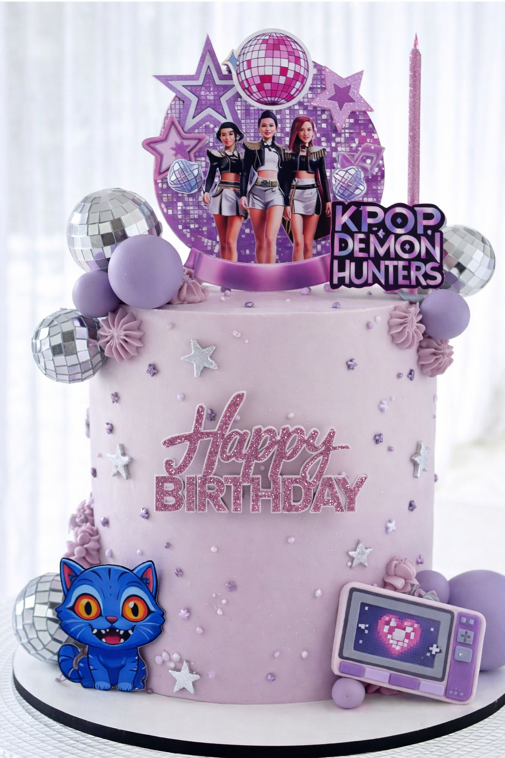 KPop Cake in Buttercream
