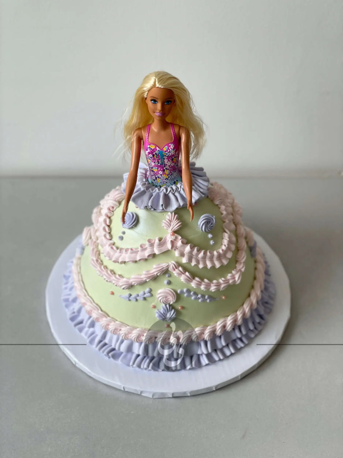 Barbie dress in lambeth - custom cake