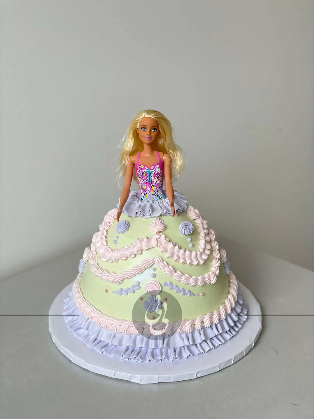 Barbie dress in lambeth - custom cake