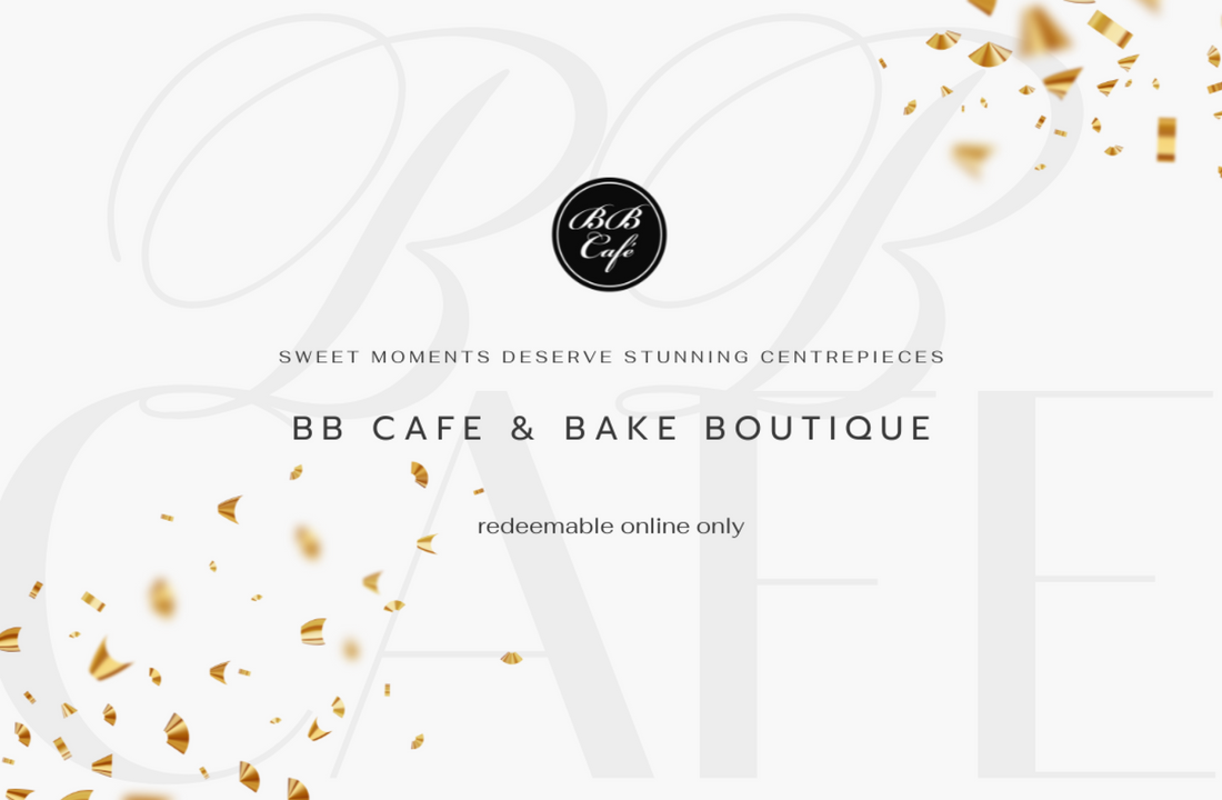 Bb cafe gift card - online only - gift card