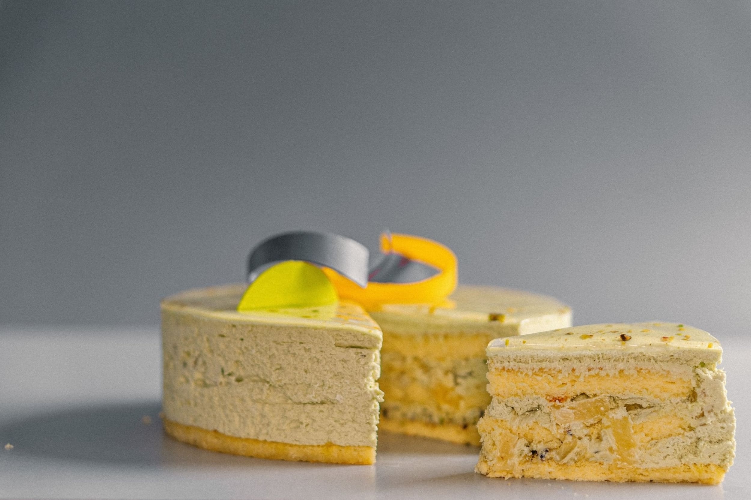 Bb pistachio pineapple - classic cake