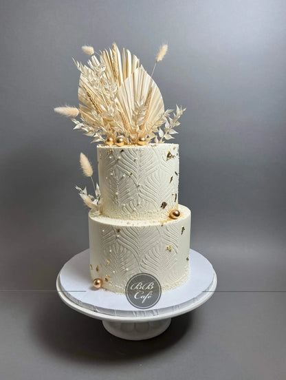 Boho grand buttercream - custom cake